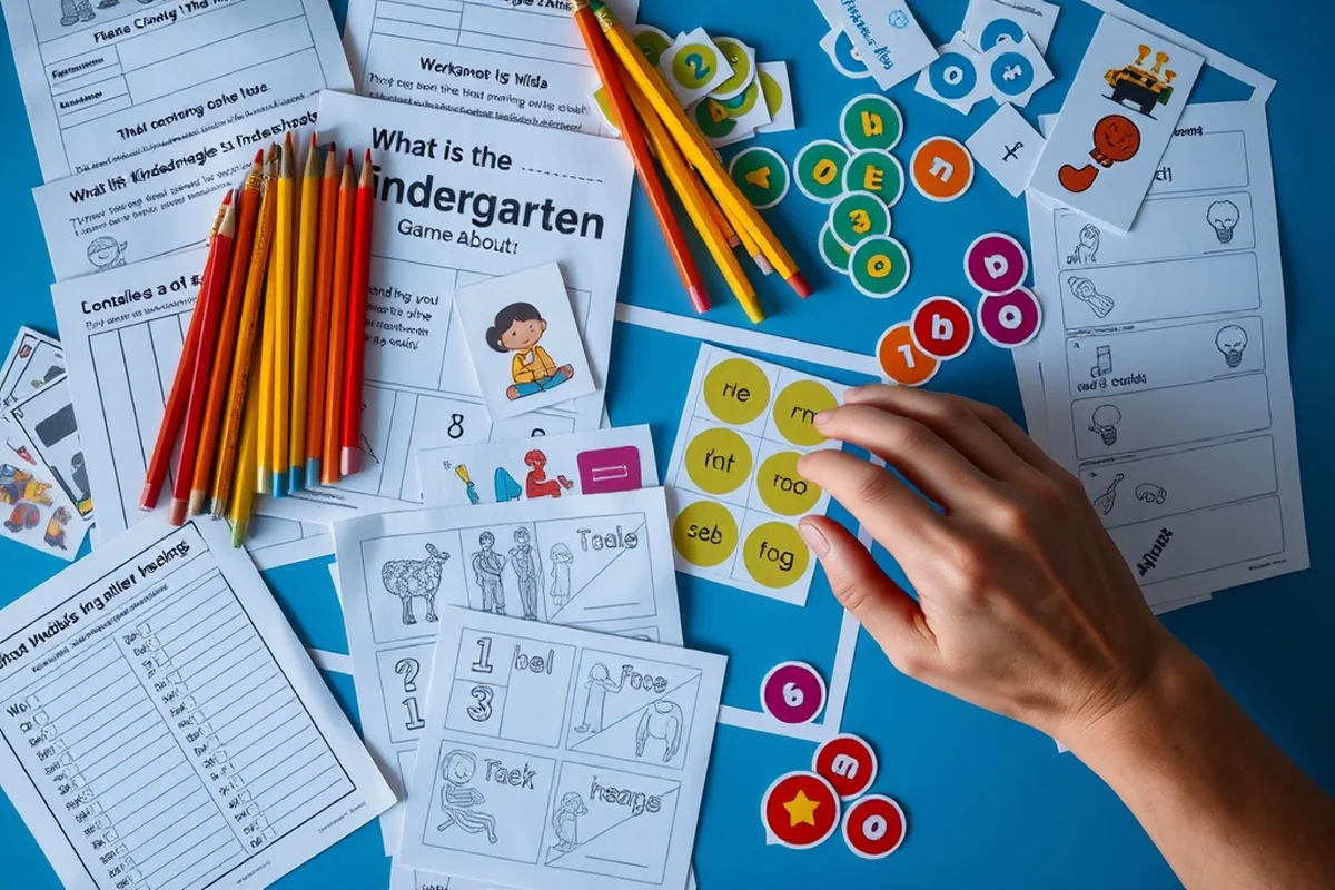 what is the kindergarten game about — What Is The Kindergarten Game About (the finished result)